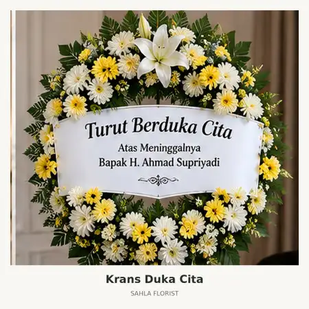 Krans Bunga Duka Rs Siloam Surabaya